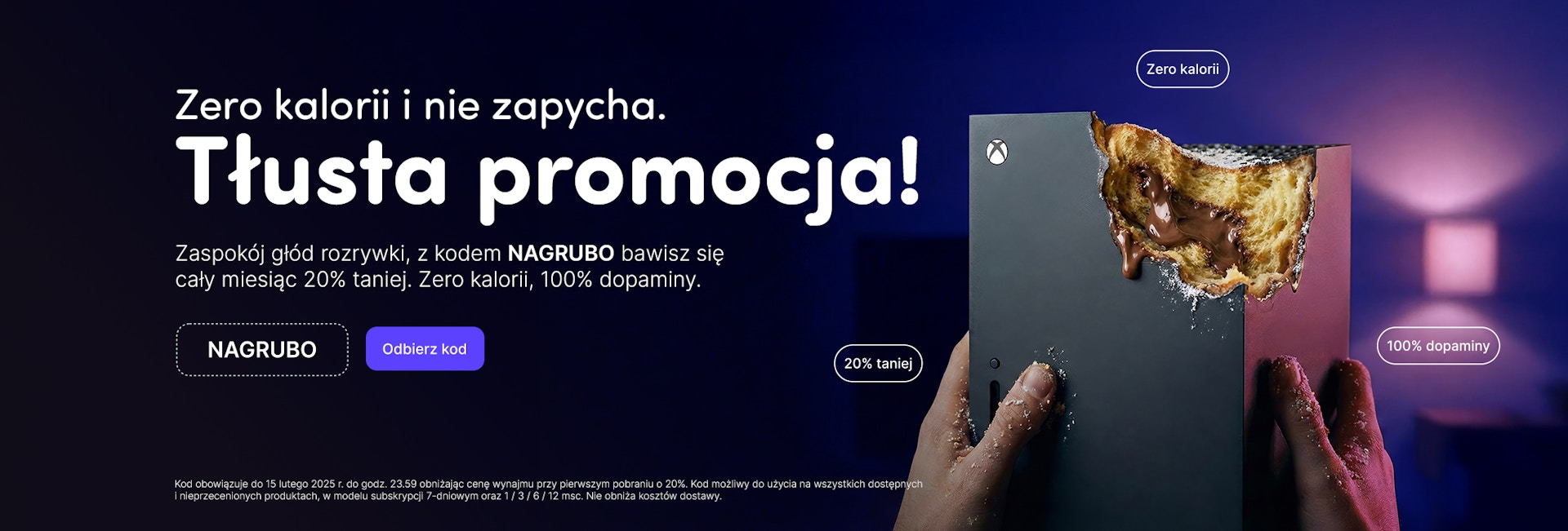 Zdjęcie wyróżniające Zaspokój głód rozrywki: