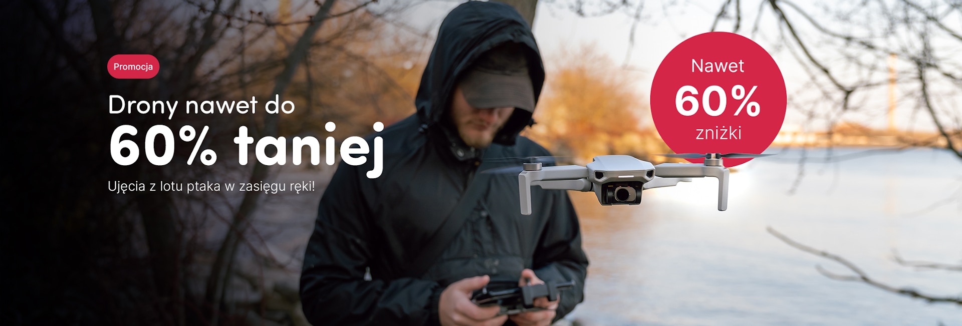 Zdjęcie wyróżniające Drony nawet 60% taniej:
