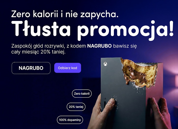 Zdjęcie wyróżniające Zaspokój głód rozrywki: