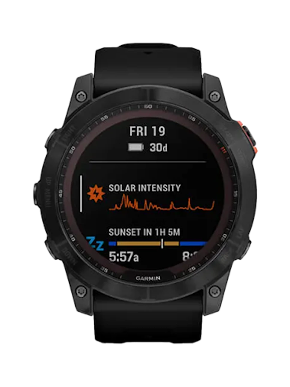 Zegarek Garmin Fenix 7X Solar Czarny