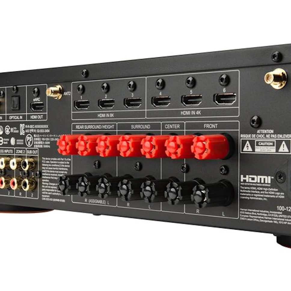 Amplituner JBL MA710 Czarny 