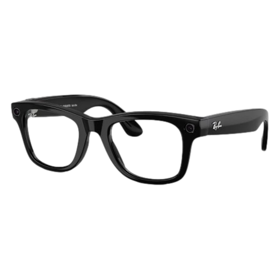 Okulary META Ray-Ban Wayfarer Gen 2 Czarny połysk