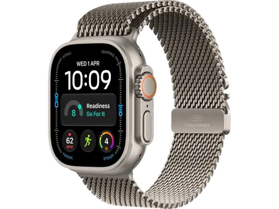 Apple Watch Ultra 4 GPS + Cellular 49mm Natural bransoleta mediolańska naturalna