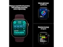 Apple Watch 12 GPS 42mm aluminium gwiezdna szarość pasek granatowy 