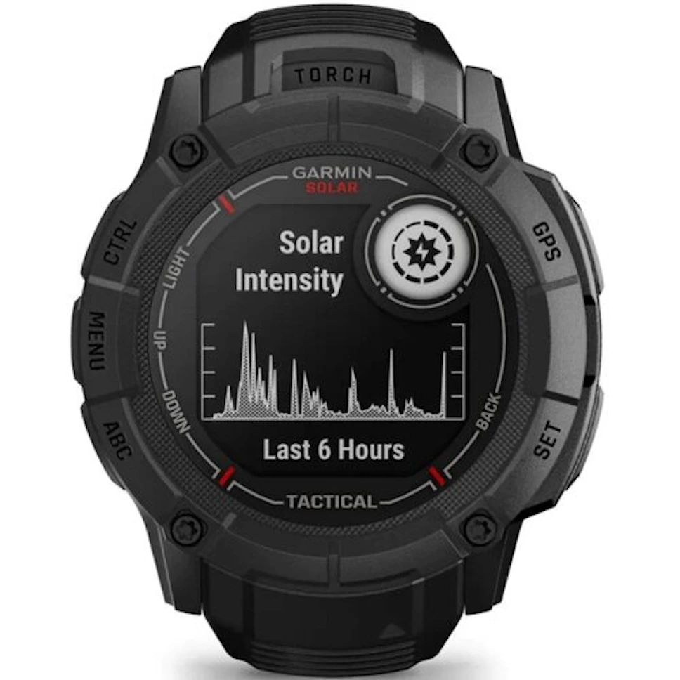 Smartwatch GARMIN Instinct 2X Solar Tactical Edition Czarny