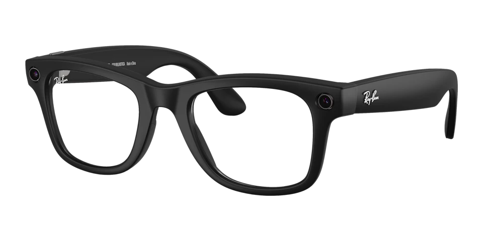 Okulary RAY BAN Meta Wayfarer Gen 2 Czarny mat