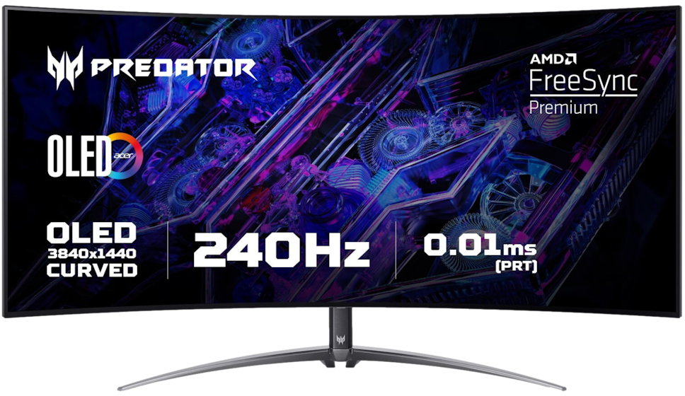 Monitor ACER Predator 44.5" OLED 3440x1440 / 240Hz 