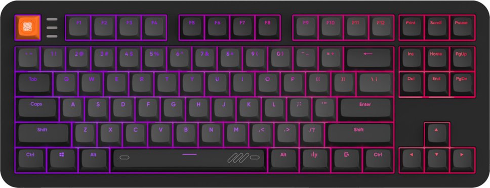 Klawiatura Dark Project ALU87B Gamma Klawiatura Dark Project ALU87B Gamma