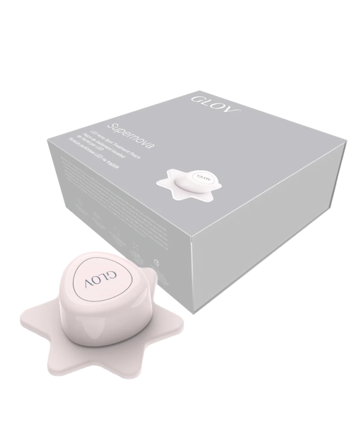 SUPERNOVA GLOV z etiu ładującym Kuracja punktowa LED na niedoskonałości