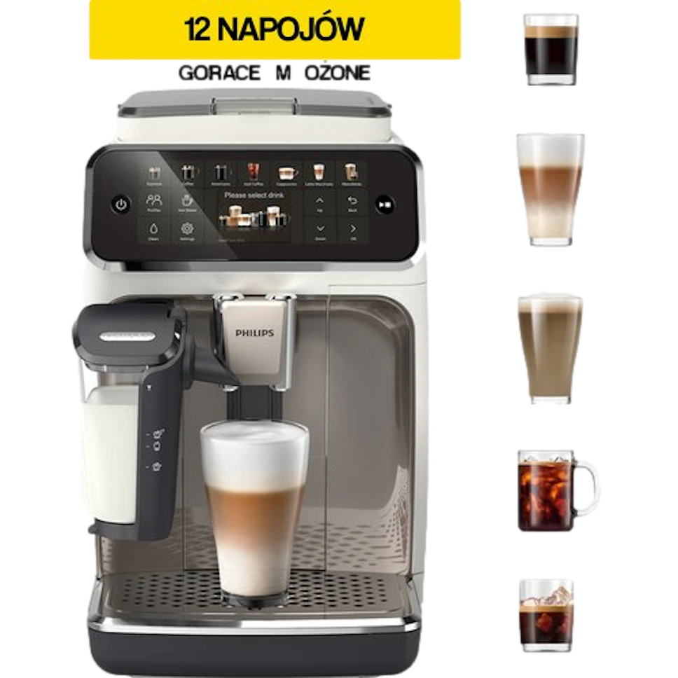 Ekspres PHILIPS LatteGo EP4443/70 (Silent Brew)