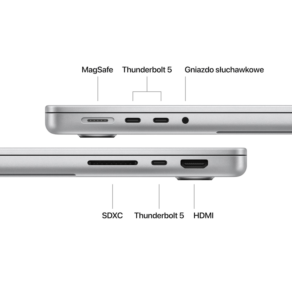 Laptop Apple MacBook Pro 14" M4 16GB RAM 512GB SSD Srebrny Laptop Apple MacBook Pro 14" M4 16GB RAM 512GB SSD Srebrny