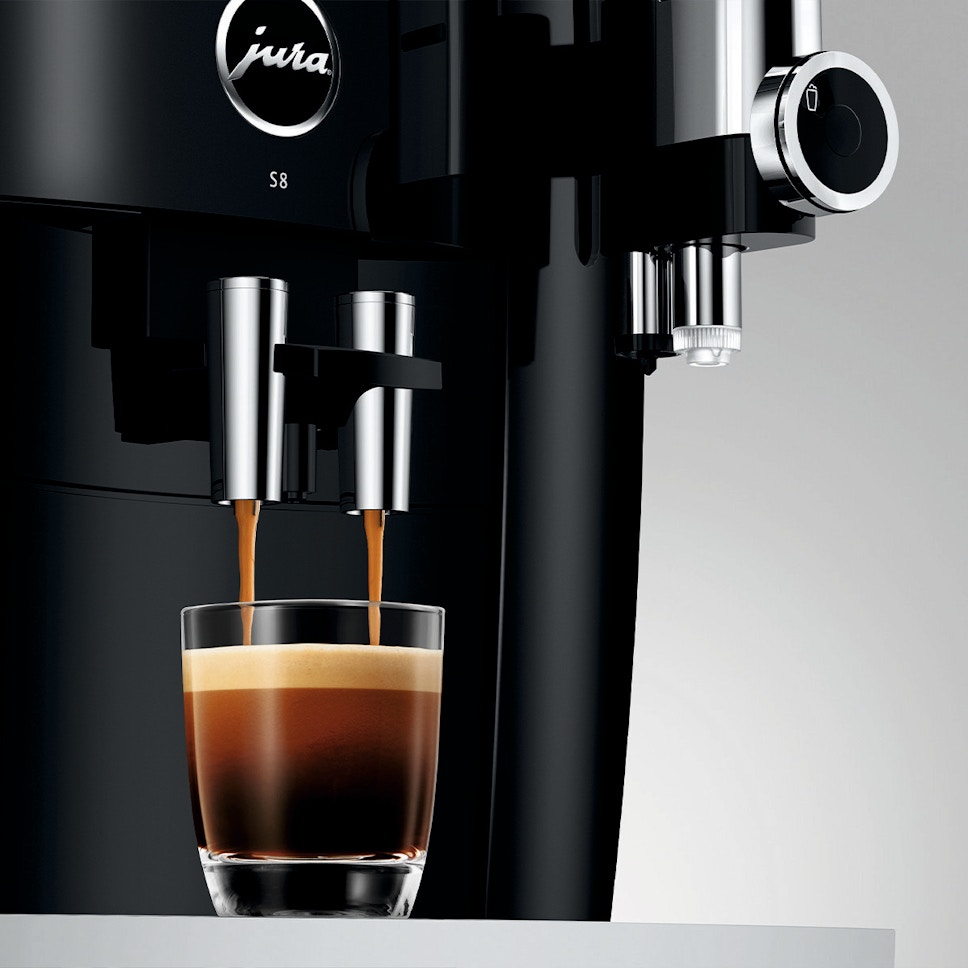 Ekspres JURA S8 Piano Czarny (EB) z systemem Sweet Foam Ekspres JURA S8 Piano Czarny (EB) z systemem Sweet Foam