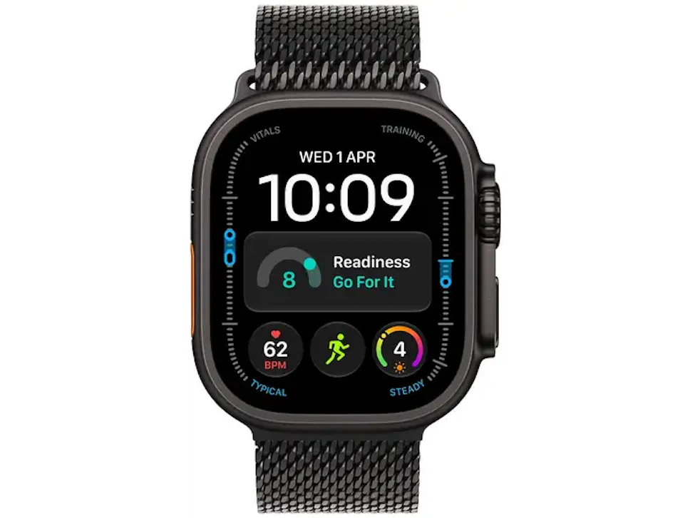 Apple Watch Ultra 4 GPS + Cellular 49mm Czarny bransoleta mediolańska czarna