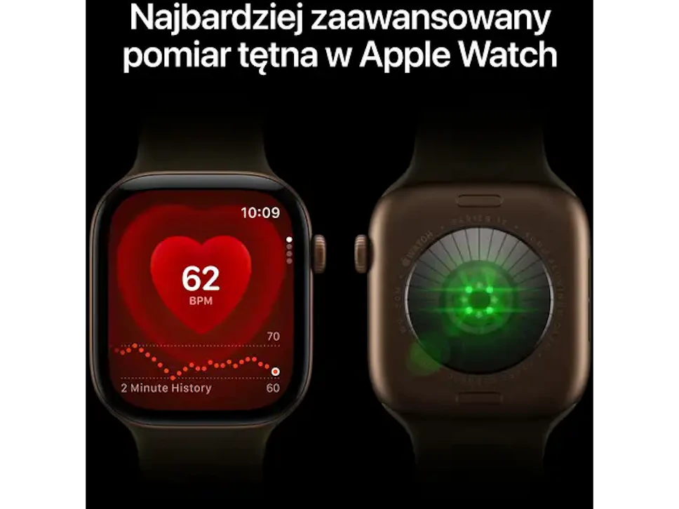 Apple Watch 12 GPS 42mm aluminium gwiezdna szarość pasek granatowy 