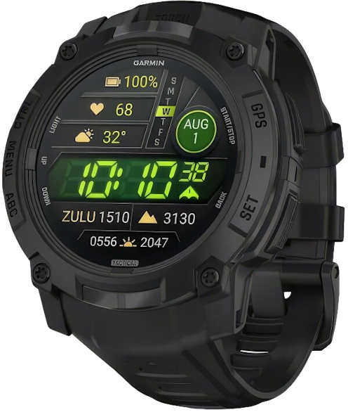 Smartwatch GARMIN Instinct 3 50mm Amoled Tactical Edition Czarny