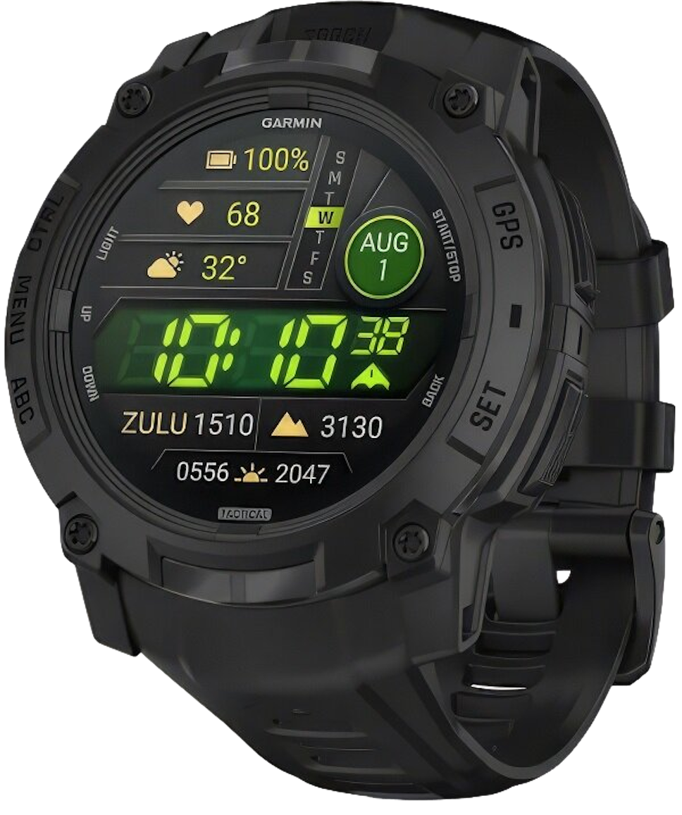 Smartwatch GARMIN Instinct 3 50mm Amoled Tactical Edition Czarny Smartwatch GARMIN Instinct 3 50mm Amoled Tactical Edition Czarny