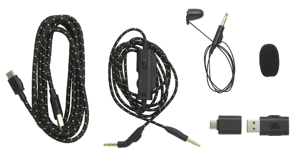 Słuchawki JBL Quantum 910X Bezprzewodowe Czarno-zielone Słuchawki JBL Quantum 910X Bezprzewodowe Czarno-zielone