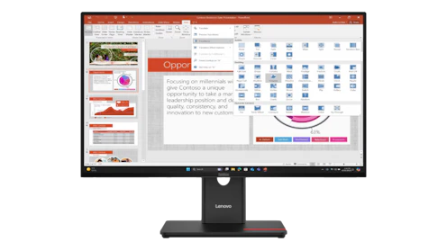 Monitor Lenovo ThinkVision T27-40 64A5ZAT6EU 27