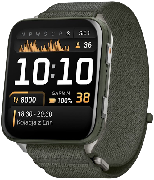 Smartwatch GARMIN Venu X1 Zielony