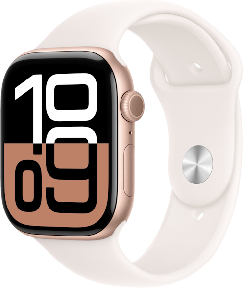 Smartwatch Apple Watch 10 GPS 46mm Aluminium Różowe Złoto