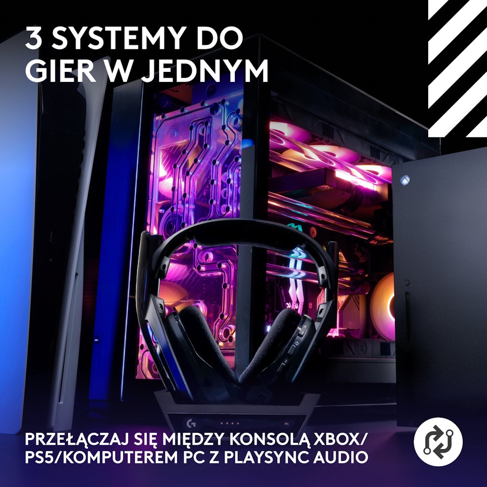 Słuchawki Logitech Astro A50 (Gen 5) Czarny Słuchawki Logitech Astro A50 (Gen 5) Czarny