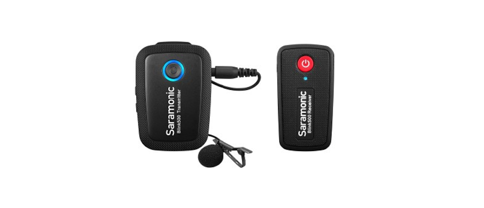 Bezprzewodowy zestaw audio Saramonic Blink 500 B1 (TX+RX) Bezprzewodowy zestaw audio Saramonic Blink 500 B1 (TX+RX)