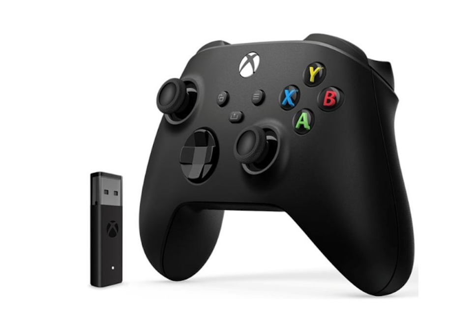 Zestaw 2 Padów Microsoft Xbox Series X + Adapter PC