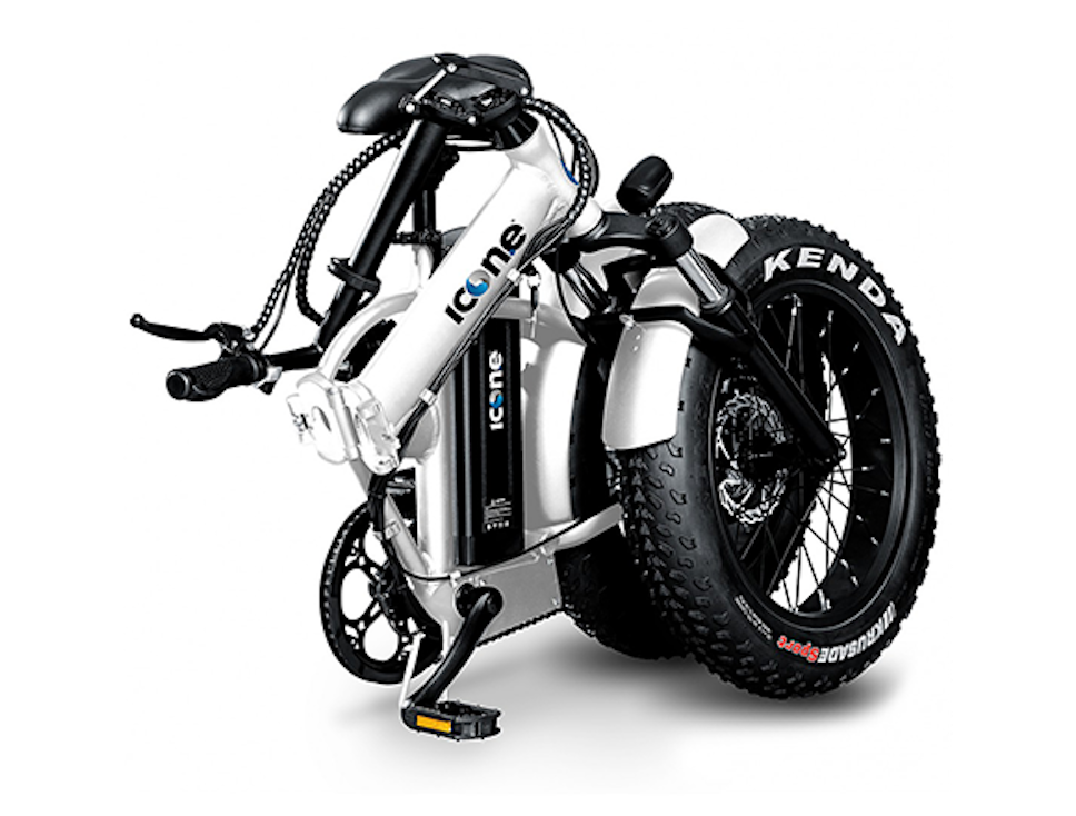 Rower elektryczny ICON. E MARINES White