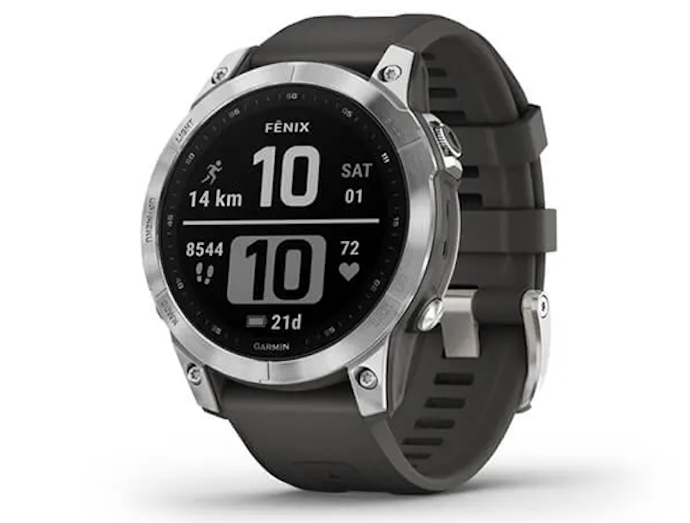 Zegarek Garmin Fenix 7 Srebrno-szary