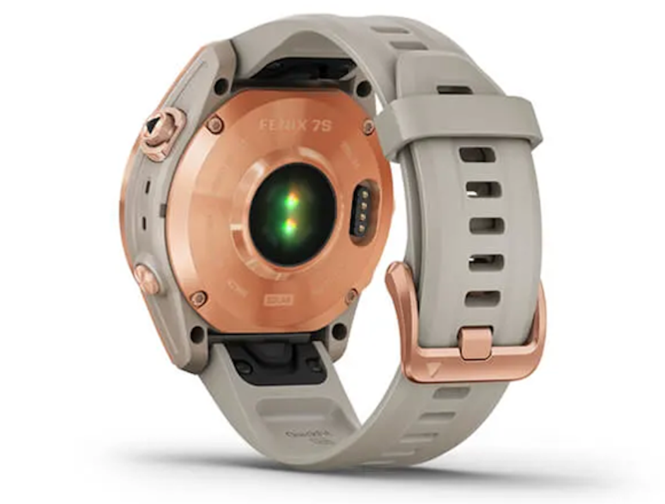 Zegarek Garmin Fenix 7S Solar Różowo-Złoty Zegarek Garmin Fenix 7S Solar Różowo-Złoty
