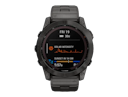 Zegarek Garmin Fenix 7X Sapphire Solar Tytanowy-Szary