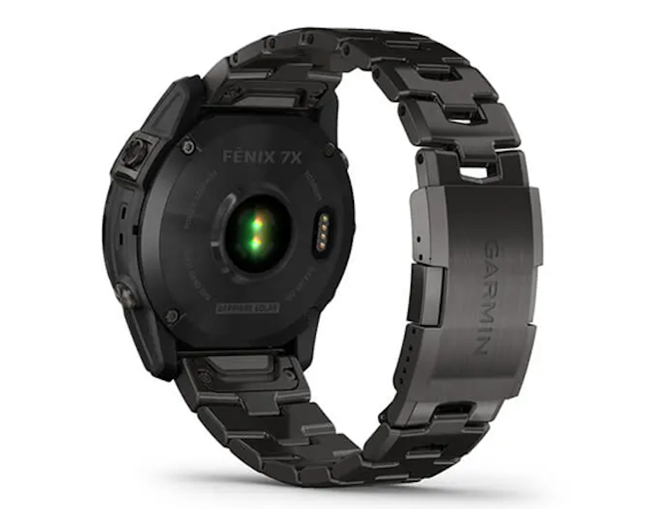 Zegarek Garmin Fenix 7X Sapphire Solar Tytanowy-Szary