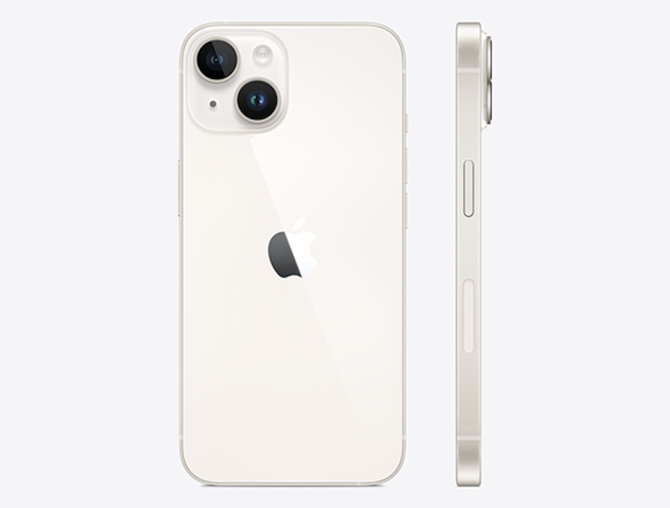 Smartfon Apple iPhone 14 128GB Starlight Smartfon Apple iPhone 14 128GB Starlight