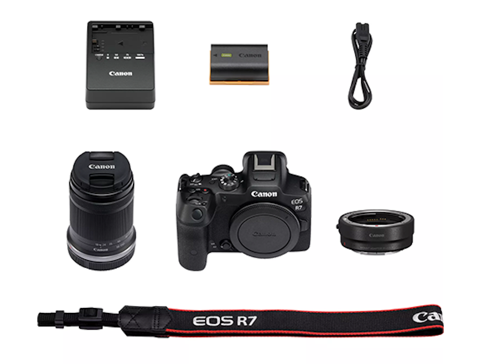 Aparat Canon EOS R7 + Obiektyw RF-S 18-150mm Aparat Canon EOS R7 + Obiektyw RF-S 18-150mm
