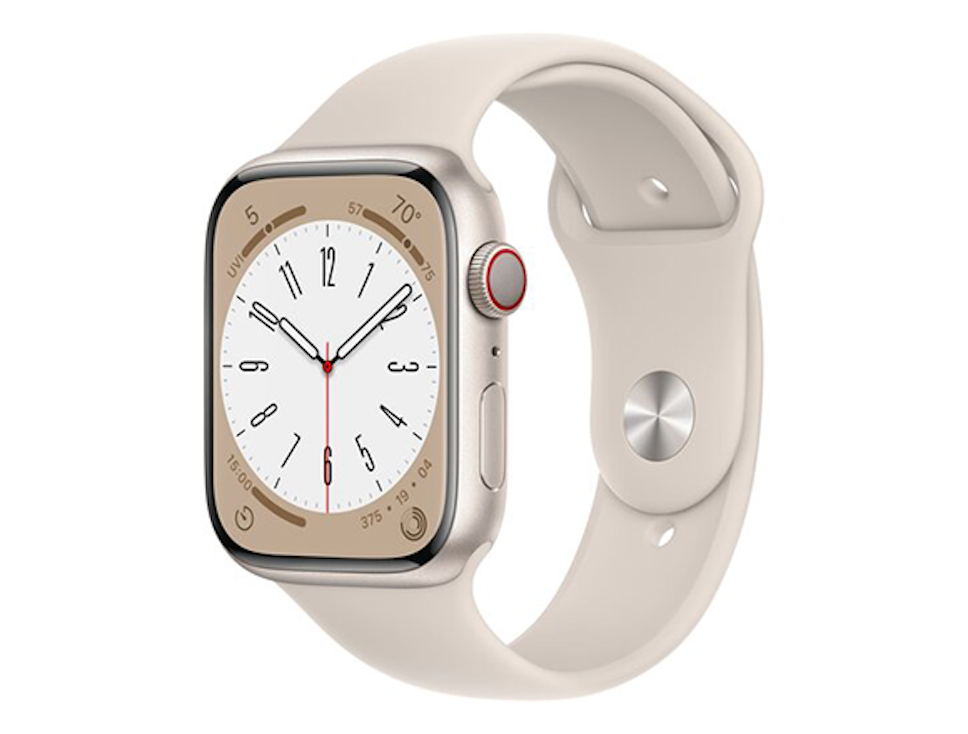 Smartwatch Apple Watch 8 45mm GPS + Cellular Starlight Smartwatch Apple Watch 8 45mm GPS + Cellular Starlight
