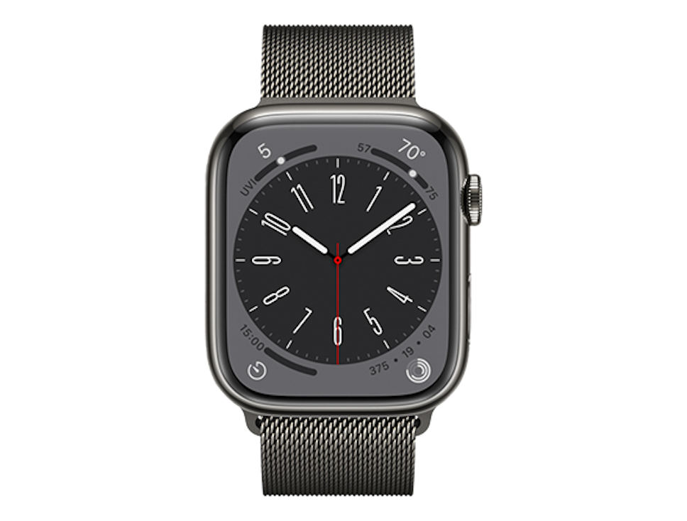 Smartwatch Apple Watch 8 45mm Graphite Stalowy Cellular