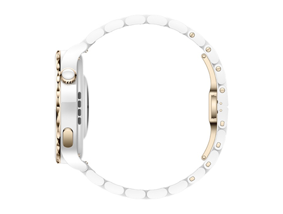 Zegarek Huawei Watch GT 3 Pro 43mm Elegant Biało - złoty