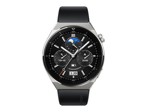 Zegarek Huawei Watch GT 3 Pro 46mm Sport Srebrno-czarny