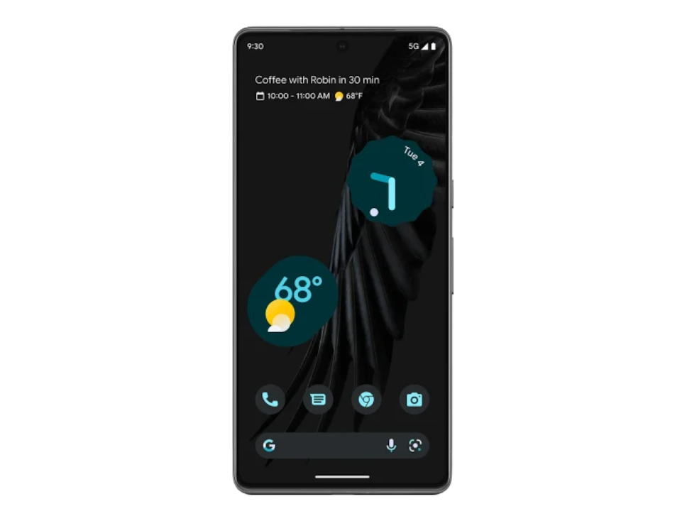 Smartfon Google Pixel 7 Obsidian Black Smartfon Google Pixel 7 Obsidian Black