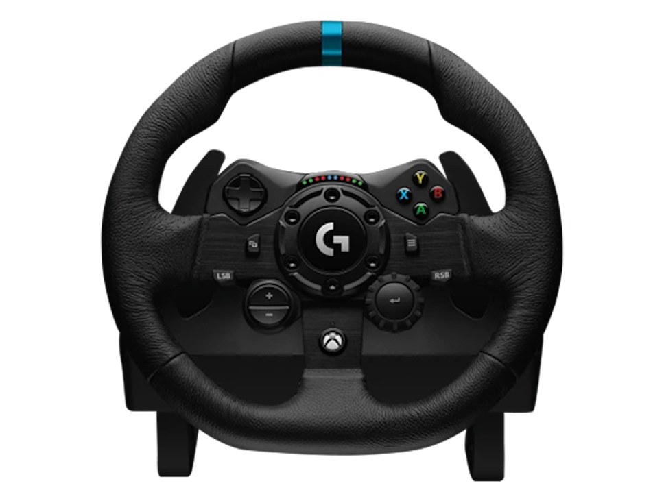 Zestaw Xbox Series S + Logitech G923 Xbox/PC + stojak do kierownicy
