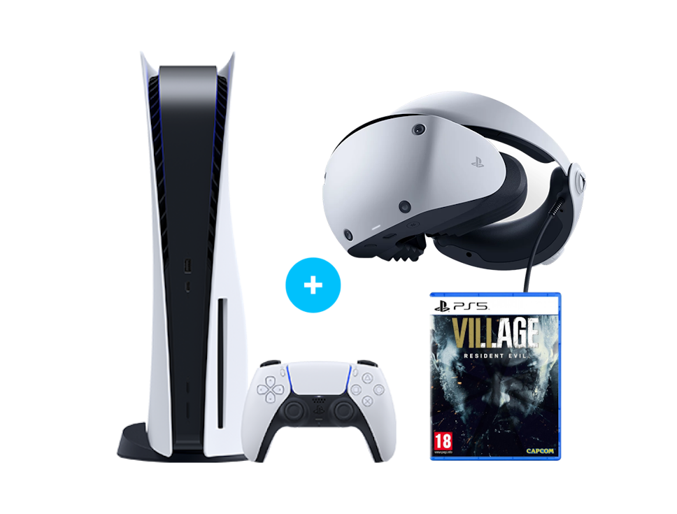Zestaw Sony PlayStation 5 + PlayStation VR 2 z Grą Zestaw Sony PlayStation 5 + PlayStation VR 2 z Grą
