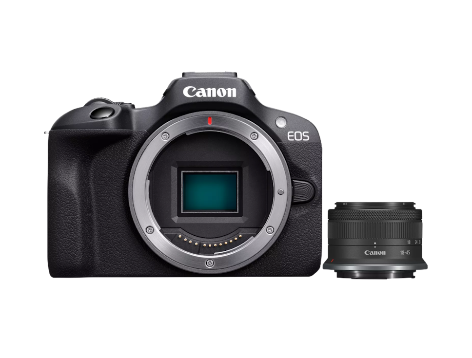 Aparat Canon EOS R100 + RF-S 18-45mm F4.5-6.3 Aparat Canon EOS R100 + RF-S 18-45mm F4.5-6.3