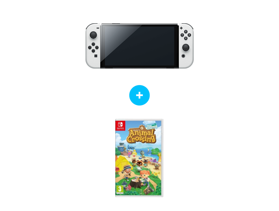 Konsola Nintendo Switch OLED + Animal Crossing Konsola Nintendo Switch OLED + Animal Crossing