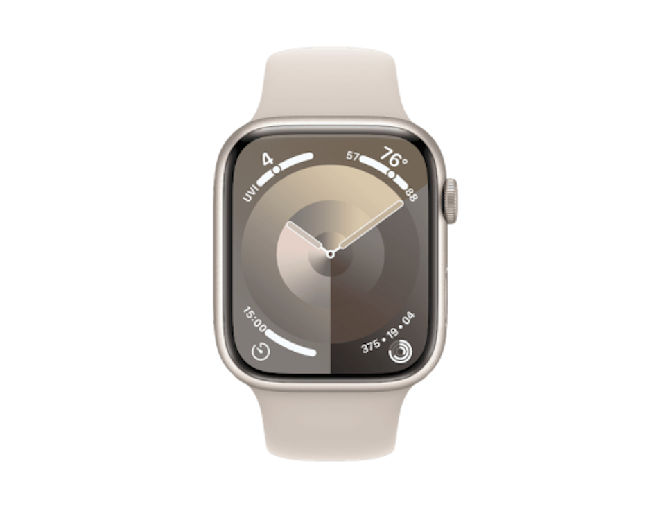 Smartwatch Apple Watch 9 45mm GPS Księżycowa poświata Smartwatch Apple Watch 9 45mm GPS Księżycowa poświata