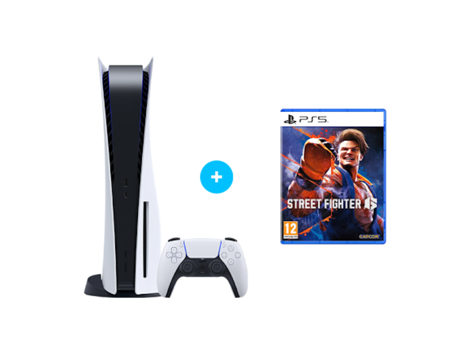 Zestaw Sony PlayStation 5 + Street Fighter 6