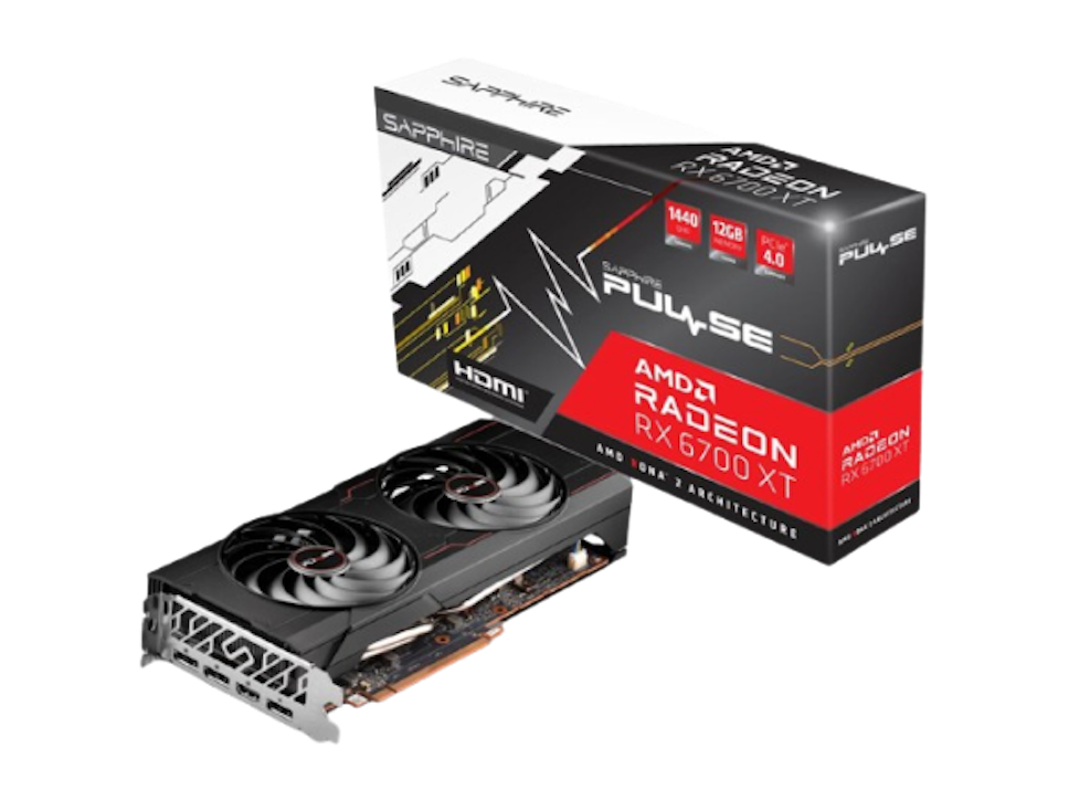 Karta graficzna Sapphire Radeon RX 6700 XT Pulse Gaming 12GB GDDR6 Karta graficzna Sapphire Radeon RX 6700 XT Pulse Gaming 12GB GDDR6