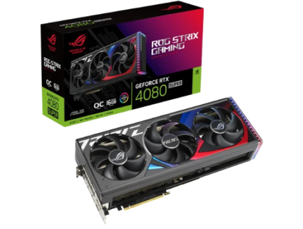 Karta Graficzna ASUS GeForce RTX 4080 SUPER ROG STRIX GAMING OC 16GB GDDR6X