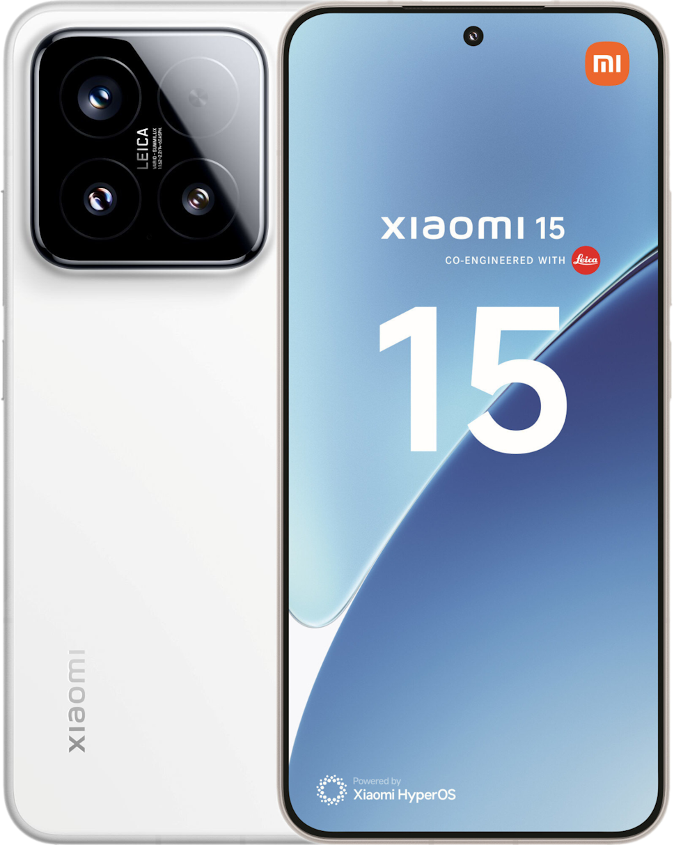 Smartfon XIAOMI 15 5G 12/256GB Biały