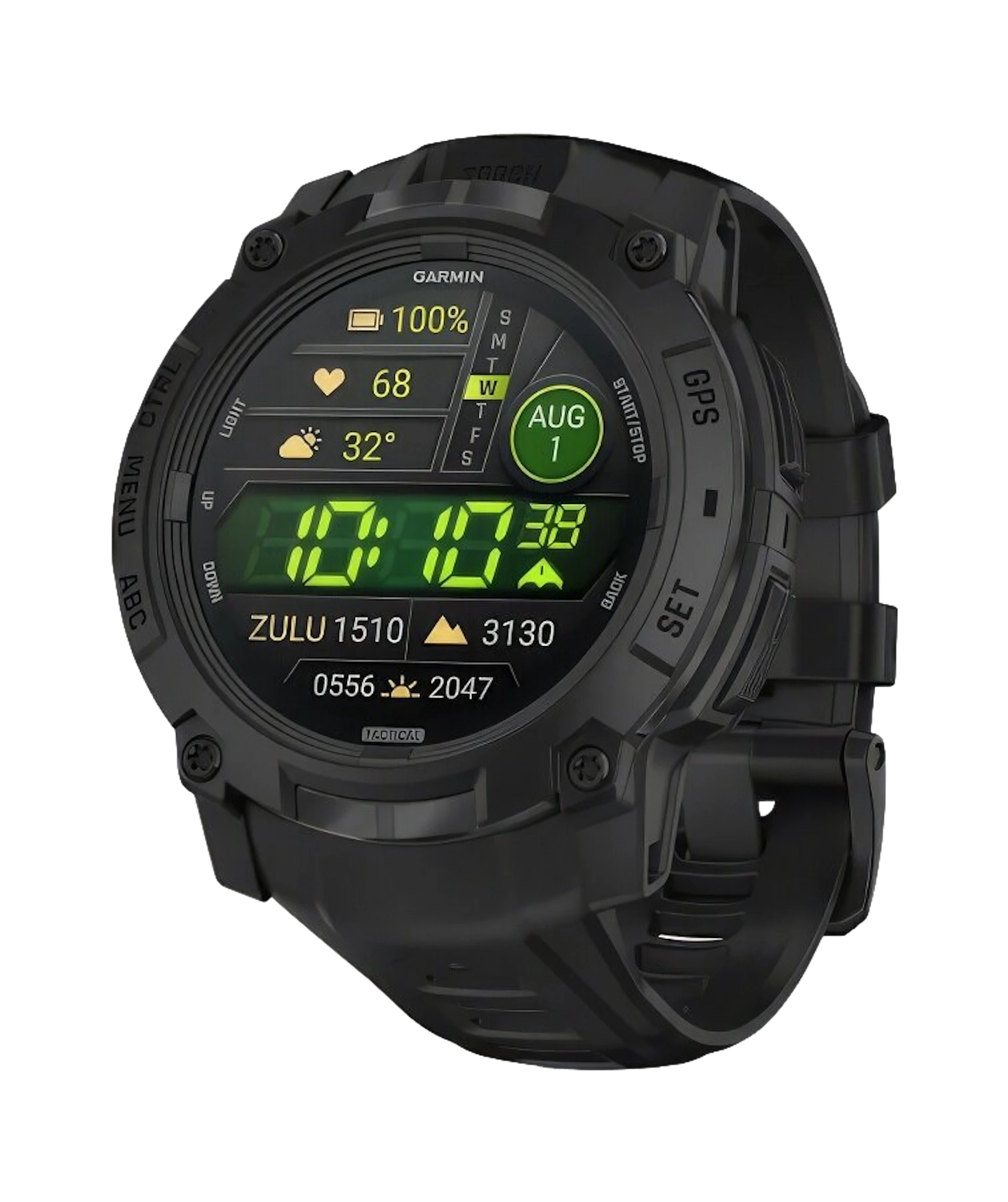 Smartwatch GARMIN Instinct 3 50mm Amoled Tactical Edition Czarny
