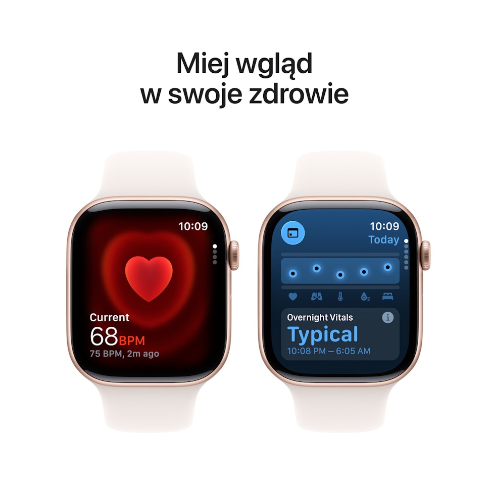 Apple Watch 11 GPS + Cellular 46mm Różowe złoto